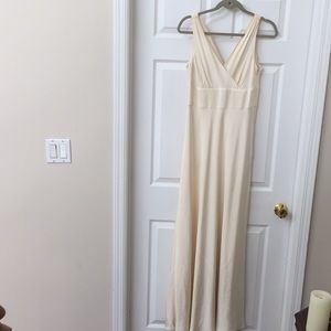 JCrew 100% silk ivory bridal gown! Fabulous